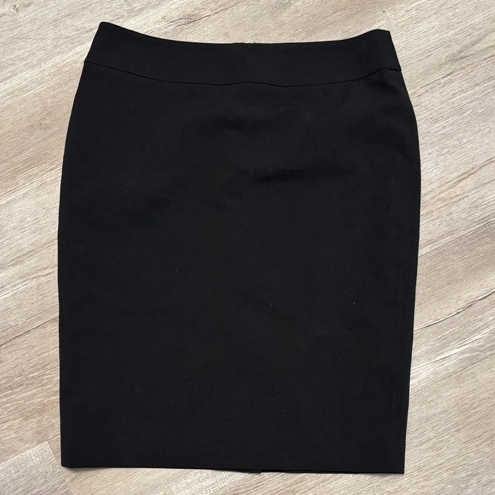 Nine West Classic Black Pencil Skirt
